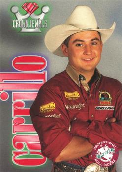 1996 High Gear Rodeo Crown Jewels #75 Gilbert Carrillo Front